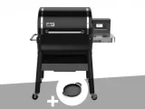 WEBER - Barbecue à pellets Smokefire EX4 gbs + Plancha - Noir
