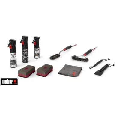 WEBER Pack accessoires barbecue 18284 Kit de nettoyage bbq gaz émaillé