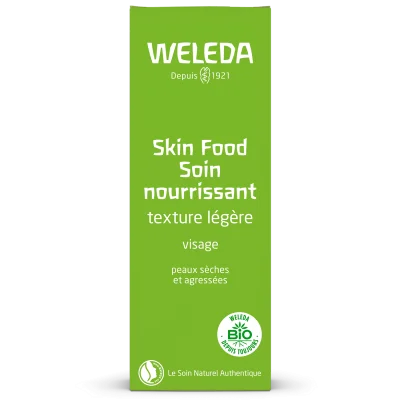 Weleda SKIN FOOD - Soin Nourrissant Visage Bio - Texture Légère, 75ml