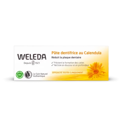 Weleda Soin Bucco-Dentaire Pâte Dentifrice au Calendula 75ml