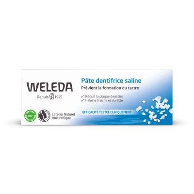 Weleda Soin Bucco-Dentaire Pâte Dentifrice Saline 75ml