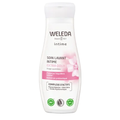 WELEDA - Soin lavant Intime Extra-doux Crème de douche 200 ml