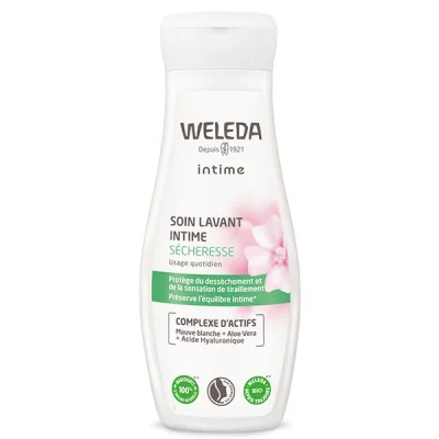 WELEDA - Soin lavant Intime Sécheresse Crème de douche 200 ml