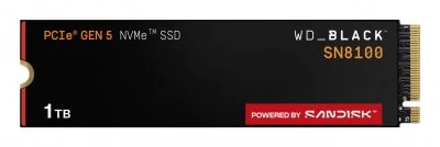 Western Digital Black SN8100 1 To M.2 PCI Express 5.0 NVMe TLC 3D NAND