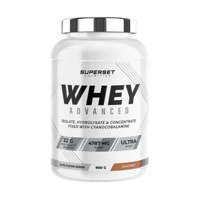 Whey protéine - Superset Nutrition - 100% WHEY PROTEINE ADVANCED (900gr) - Saveur Nutella
