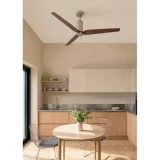 CREATE WIND FORMA Ventilateur de plafond silencieux 45 W, Ø 152 cm, sans éclairage d'ambiance