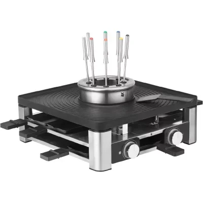 Wmf gourmet station 3-en-1 raclette - grill - fondue