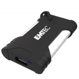 EMTEC X210G Disque Dur SSD Externe 1To 3D NAND Flash 1100Mo/s USB 3.2 Noir