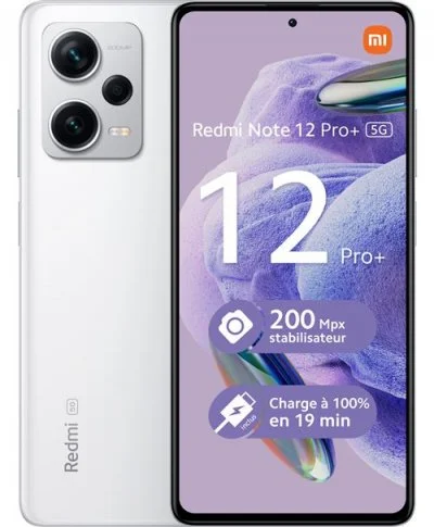 XIAOMI Smartphone REDMI NOTE 12 PRO PLUS 5G 8 Gb 256Gb BLANC