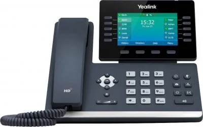 Yealink SIP-T54W IP phone Black Wired handset LCD 10 lines Wi-Fi