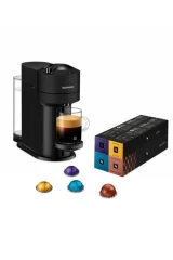 KRUPS YY5901FD Vertuo Next Noir mat avec 52 capsules