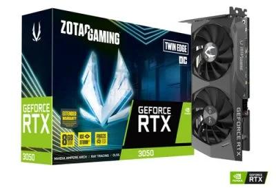 Zotac Gaming GeForce RTX 3050 Twin Edge OC LHR 8 Go