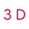 Logo 3d Extensions Cheveux