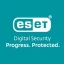 Logo ESET via Entelechargement