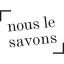 Logo Nous Le Savons