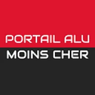 Logo Portail alu moins cher