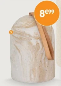 Stop-porte effet marbre