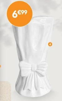 Vase céramique nœud