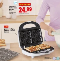 Silvercrest Kitchen Tools Gaufrier (750W)