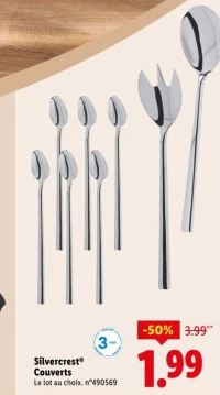 Silvercrest Couverts