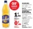 Promo Orangina / Orangina sans sucres 1,5L