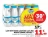 Promo Lait UHT sans lactose 1,2% MG Matin Léger Lactel (pack de 10 bouteilles)