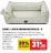 Promo Leeby – Sofa Premium Feuille – S
