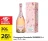 Promo Champagne Demoiselle VRANKEN Brut rosé, 75 cl. + étui.