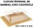 Promo Cloche fromage, en bambou, avec couvercle