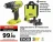Promo Perceuse sans fil 18 V R18DD2-220S Ryobi