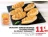 Promo CROISSANT JAMBON FROMAGE OU MONTAGNARD OU POULET FROMAGE