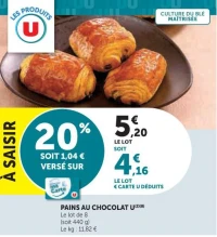 Pains au chocolat U
