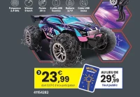 TURBO CHALLENGE KX-STAR RACING VOITURE TÉLÉCOMMANDÉE BLEUE