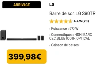 Barre de son LG S90TR