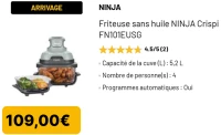 Friteuse sans huile NINJA Crispi FN101EUSG