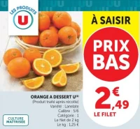 Orange à dessert U