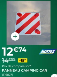 PANNEAU CAMPING CAR