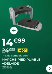 MARCHE-PIED PLIABLE ADELAIDE
