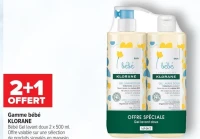 Gamme bébé KLORANE Gel lavant doux