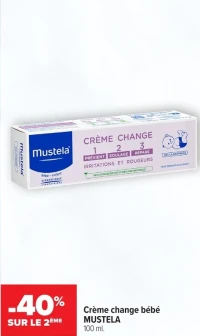 Crème change bébé MUSTELA