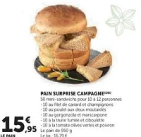 PAIN SURPRISE CAMPAGNE