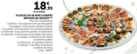 PLATEAU DE 48 MINI CANAPÉS RÉGIONS DE FRANCE