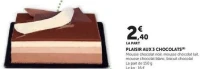 PLAISIR AUX 3 CHOCOLATS