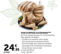 PAIN SURPRISE GOURMAND