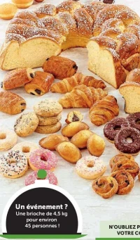 Une brioche de 4,5 kg
