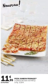 PIZZA JAMBON FROMAGE