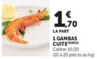 1 GAMBAS CUITE