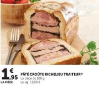 PÂTÉ CROÛTE RICHELIEU TRAITEUR