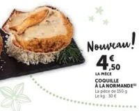COQUILLE À LA NORMANDE