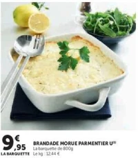 BRANDADE MORUE PARMENTIER U